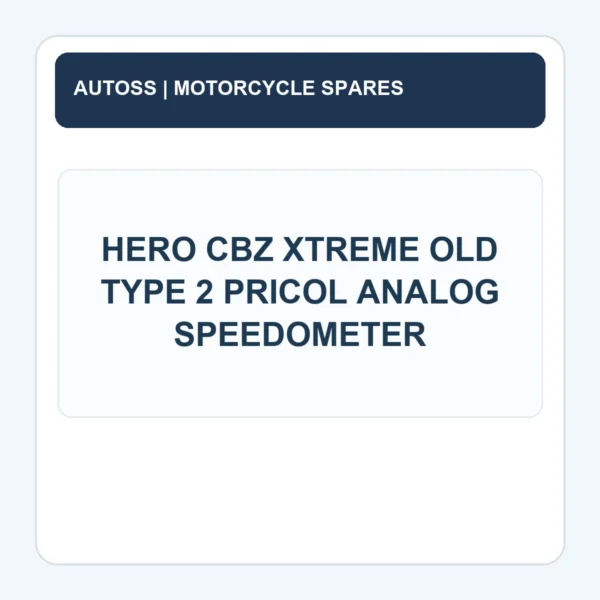 AUTOSS-MET-002 identification title card; actual product photo pending