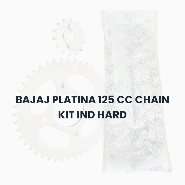 BAJAJ PLATINA 125 CC CHAIN KIT IND HARD BAJAJ PLATINA 125 CC CHAIN KIT IND HARD Aftermarket Spare Part