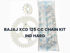 BAJAJ XCD 125 CC CHAIN KIT IND HARD