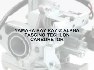 YAMAHA RAY RAY-Z ALPHA FASCINO TECHLON CARBURETOR - Autoss.in