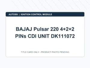 BAJAJ Pulsar 220 4+2+2 PINs CDI UNIT DK111072 title card; actual product photograph pending