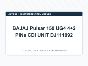 BAJAJ Pulsar 150 UG4 4+2 PINs CDI UNIT DJ111092 title card; actual product photograph pending