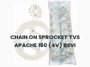 CHAIN ON SPROCKET TVS APACHE 160 (4V) BSVI