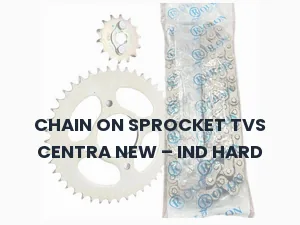 CHAIN ON SPROCKET TVS CENTRA NEW - IND HARD