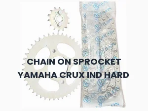 CHAIN ON SPROCKET YAMAHA CRUX IND HARD