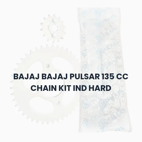 BAJAJ BAJAJ PULSAR 135 CC CHAIN KIT IND HARD BAJAJ BAJAJ PULSAR 135 CC CHAIN KIT IND HARD Aftermarket Spare Part