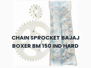 CHAIN SPROCKET BAJAJ BOXER BM 150 IND HARD