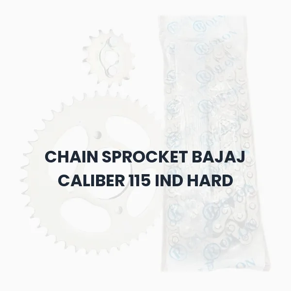 CHAIN SPROCKET BAJAJ CALIBER 115 IND HARD CHAIN SPROCKET BAJAJ CALIBER 115 IND HARD Aftermarket Spare Part