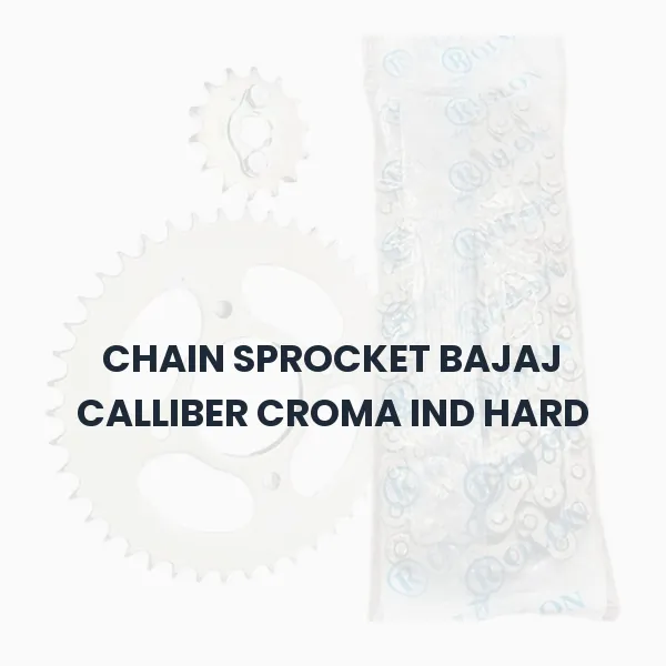 CHAIN SPROCKET BAJAJ CALLIBER CROMA IND HARD CHAIN SPROCKET BAJAJ CALLIBER CROMA IND HARD Aftermarket Spare Part