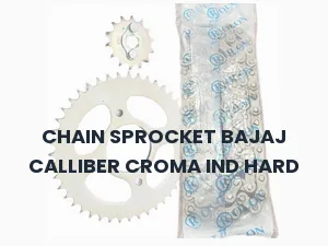 CHAIN SPROCKET BAJAJ CALLIBER CROMA IND HARD
