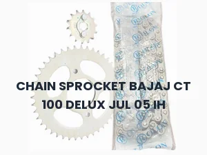 CHAIN SPROCKET BAJAJ CT 100 DELUX JUL 05 IH