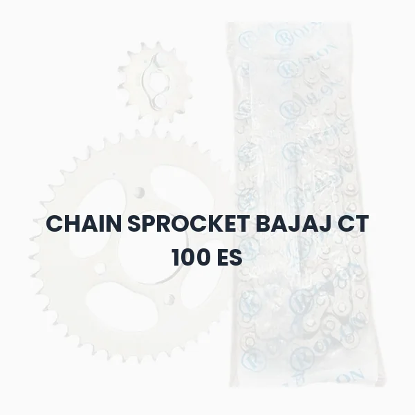CHAIN SPROCKET BAJAJ CT 100 ES CHAIN SPROCKET BAJAJ CT 100 ES Aftermarket Spare Part