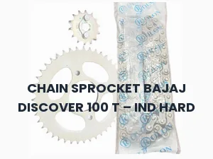 CHAIN SPROCKET BAJAJ DISCOVER 100 T - IND HARD