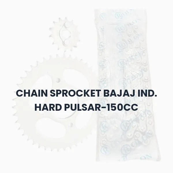 CHAIN SPROCKET BAJAJ IND. HARD PULSAR-150CC CHAIN SPROCKET BAJAJ IND. HARD PULSAR-150CC Aftermarket Spare Part