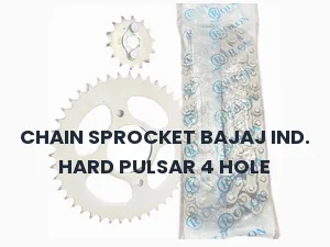 CHAIN SPROCKET BAJAJ IND. HARD PULSAR 4 HOLE