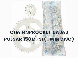 CHAIN SPROCKET BAJAJ PULSAR 150 DTSI (TWIN DISC)