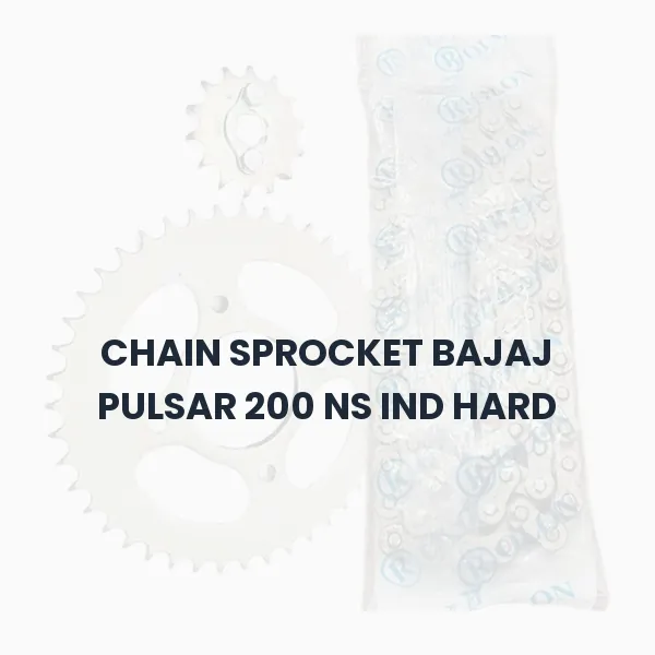 CHAIN SPROCKET BAJAJ PULSAR 200 NS IND HARD CHAIN SPROCKET BAJAJ PULSAR 200 NS IND HARD Aftermarket Spare Part