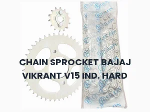 CHAIN SPROCKET BAJAJ VIKRANT V15 IND. HARD