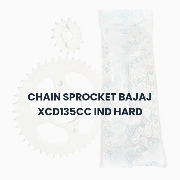 CHAIN SPROCKET BAJAJ XCD135CC IND HARD CHAIN SPROCKET BAJAJ XCD135CC IND HARD Aftermarket Spare Part