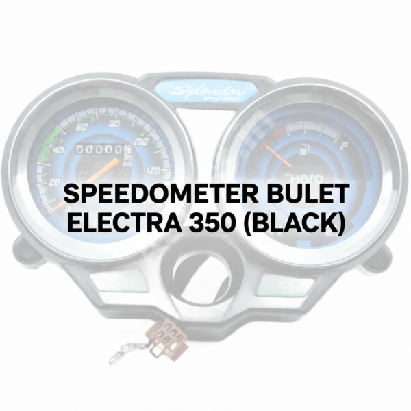 SPEEDOMETER BULET ELECTRA 350 (BLACK) speedometer product title card