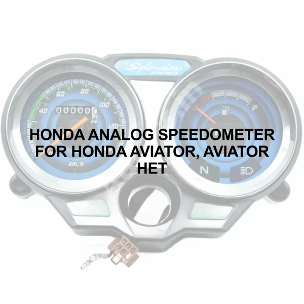 HONDA ANALOG SPEEDOMETER FOR HONDA AVIATOR, AVIATOR HET HONDA ANALOG SPEEDOMETER FOR HONDA AVIATOR, AVIATOR HET Aftermarket Spare Part