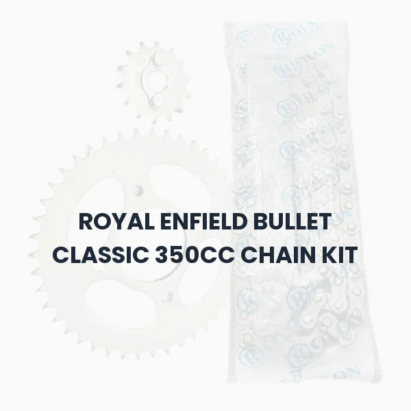 ROYAL ENFIELD BULLET CLASSIC 350CC CHAIN KIT ROYAL ENFIELD BULLET CLASSIC 350CC CHAIN KIT Aftermarket Spare Part