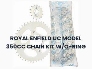 ROYAL ENFIELD UC MODEL 350CC CHAIN KIT W/O-RING