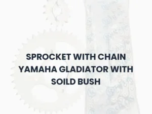 SPROCKET WITH CHAIN YAMAHA GLADIATOR WITH SOILD BUSH