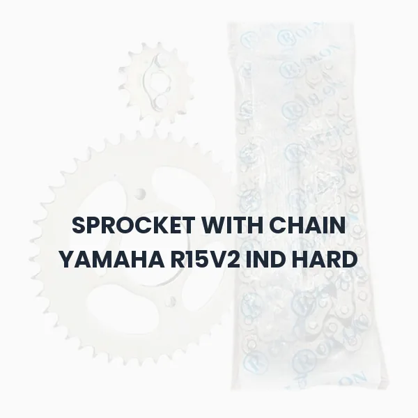 SPROCKET WITH CHAIN YAMAHA R15V2 IND HARD SPROCKET WITH CHAIN YAMAHA R15V2 IND HARD Aftermarket Spare Part