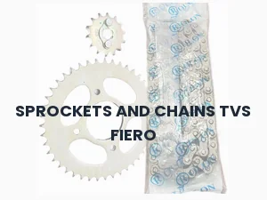 SPROCKETS AND CHAINS TVS FIERO
