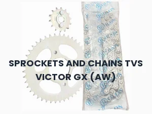 SPROCKETS AND CHAINS TVS VICTOR GX (AW)