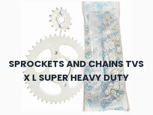 SPROCKETS AND CHAINS TVS X L SUPER HEAVY DUTY