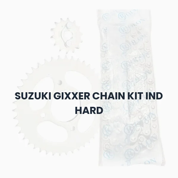 SUZUKI GIXXER CHAIN KIT IND HARD SUZUKI GIXXER CHAIN KIT IND HARD Aftermarket Spare Part