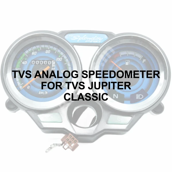 TVS ANALOG SPEEDOMETER FOR TVS JUPITER CLASSIC TVS ANALOG SPEEDOMETER FOR TVS JUPITER CLASSIC Aftermarket Spare Part