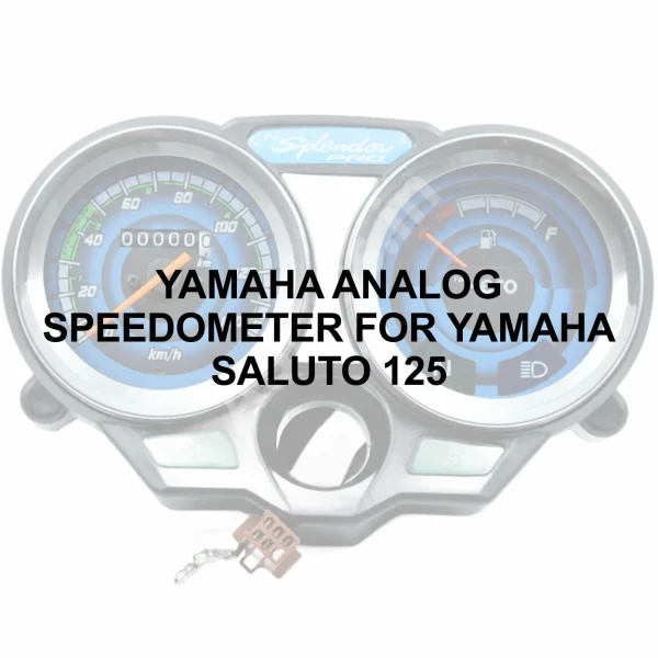 YAMAHA ANALOG SPEEDOMETER FOR YAMAHA SALUTO 125 YAMAHA ANALOG SPEEDOMETER FOR YAMAHA SALUTO 125 Aftermarket Spare Part