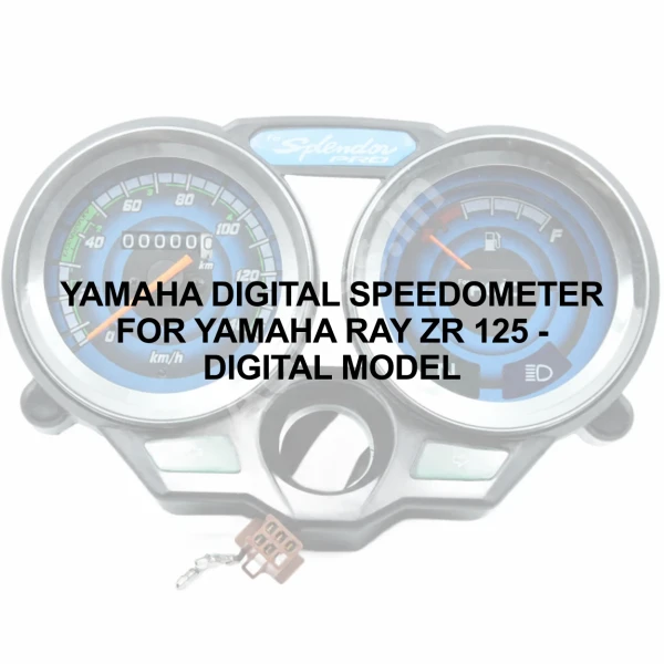 YAMAHA DIGITAL SPEEDOMETER FOR YAMAHA RAY ZR 125 - DIGITAL MODEL YAMAHA DIGITAL SPEEDOMETER FOR YAMAHA RAY ZR 125 - DIGITAL MODEL Aftermarket Spare Part